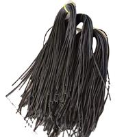 直销批发耐腐蚀黑色玻纤防火绳 耐高温壁炉密封绳炉门配件绳