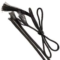 直销批发耐高温无碱玻璃纤维绳 黑色玻纤阻燃绳 防火密封编织绳