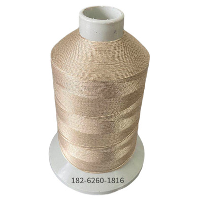 耐高温耐酸碱铁氟龙聚四氟乙烯PTFE缝纫线 特氟纶绝缘阻燃缝纫线