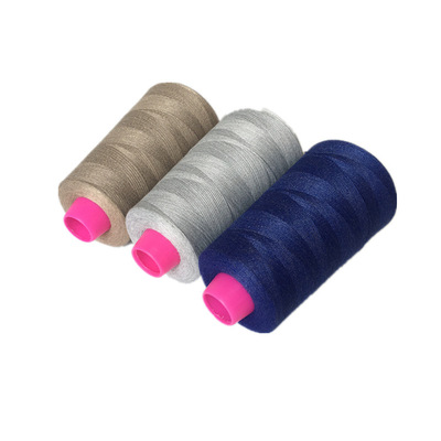 涤棉+导电纤维合成双股导电绣花线 触屏手套刺绣梅花导电绣花线